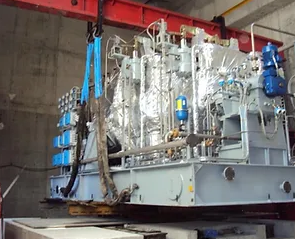 Steam Turbine and Generator Installation Parma